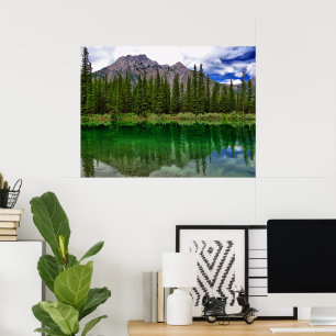 Kananaskis Quietude Gerahmt Print Poster