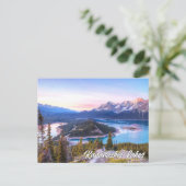 Kananaskis-Seen, Alberta, Kanada Postkarte (Stehend Vorderseite)