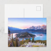 Kananaskis-Seen, Alberta, Kanada Postkarte (Vorne/Hinten)