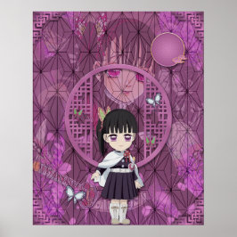 Kanao Tsuyuri Chibi Poster