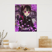 Kanao Tsuyuri Poster (Küche)