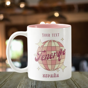 Kanaren Teneriffa Spanien Ausflug Souvenir Café Zweifarbige Tasse
