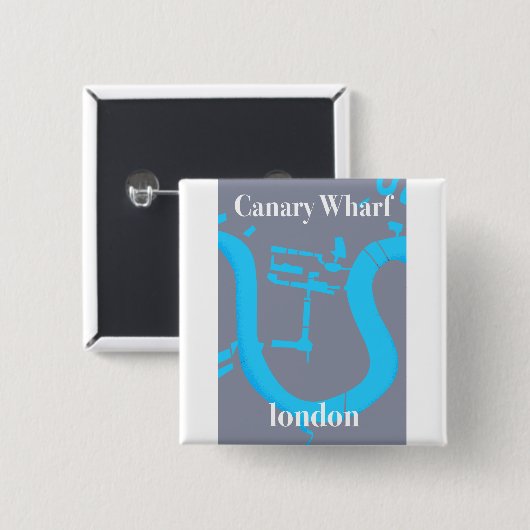 Kanarienfahrerposter Button (Vorne & Hinten)