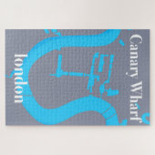 Kanarienfahrerposter Puzzle (Horizontal)