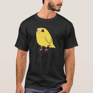 Kanarienmutter streichelt Kanarienvogel   Kanarien T-Shirt