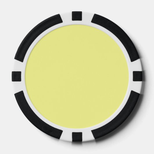 Kanarienvogel (einfarbig)  pokerchips (Vorderseite)