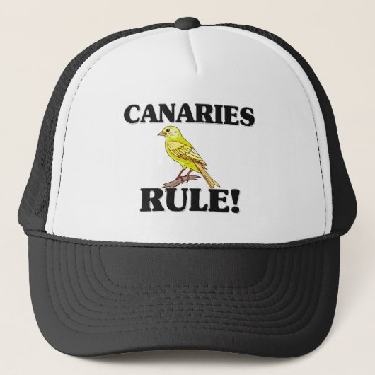 KANARIENVÖGEL Regel! Truckerkappe (Vorderseite)