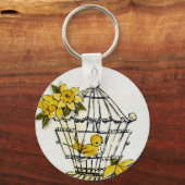 Kanarienvögel Schlüsselanhänger (Vorderseite)