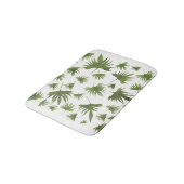 Kanarische Blätter Badematte (Schrägansicht)