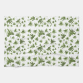 Kanarische Blätter Geschirrtuch (Horizontal)