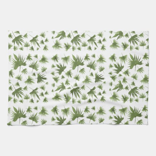 Kanarische Blätter Geschirrtuch (Horizontal)