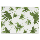 Kanarische Blätter Große Geschenktüte (Rückseite)