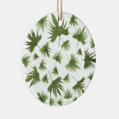 Kanarische Blätter Keramik Ornament (Rechts)