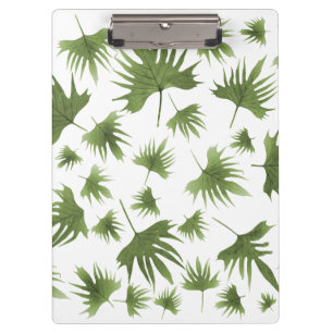 Kanarische Blätter Klemmbrett