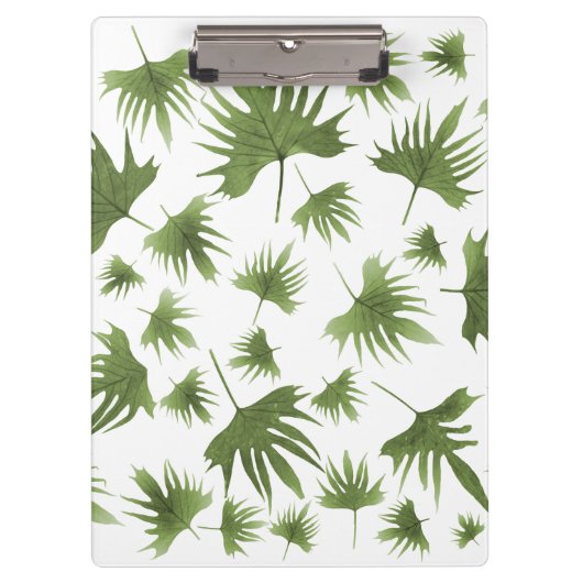 Kanarische Blätter Klemmbrett (Vorderseite)