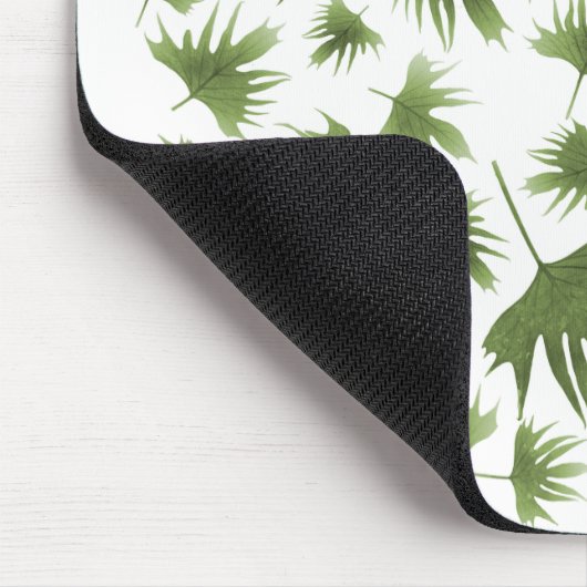 Kanarische Blätter Mousepad (Ecke)