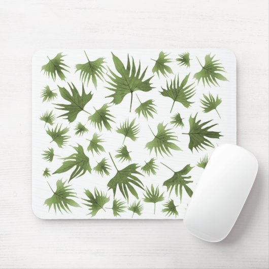 Kanarische Blätter Mousepad (Mit Mouse)