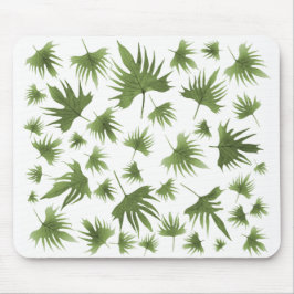 Kanarische Blätter Mousepad