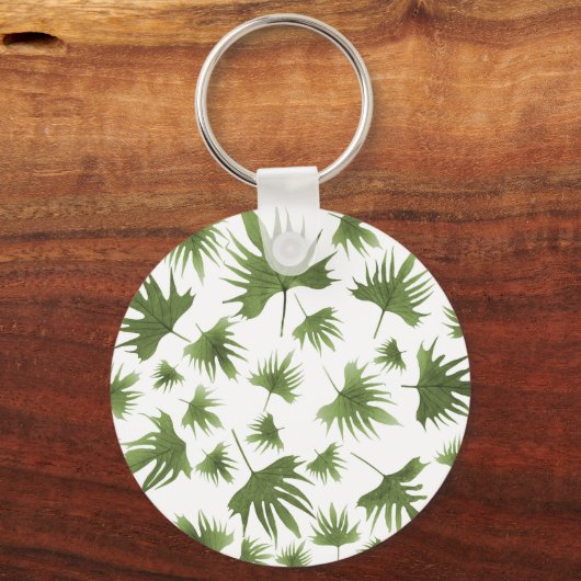 Kanarische Blätter Schlüsselanhänger (Vorderseite)
