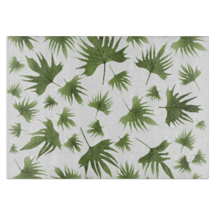 Kanarische Blätter Schneidebrett