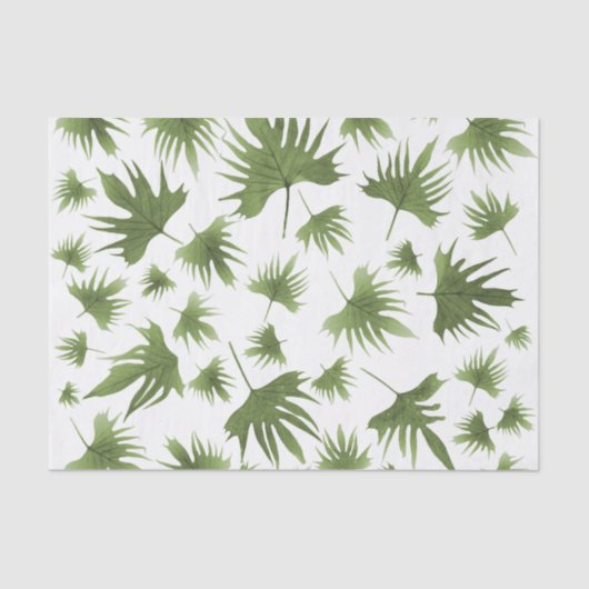 Kanarische Blätter Seidenpapier (Vorderseite)