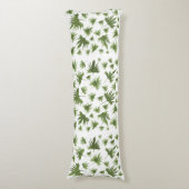 Kanarische Blätter Seitenschläferkissen (Vorderseite Vertikal)