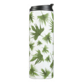 Kanarische Blätter Thermosbecher (Nach links gedreht)