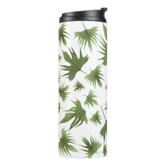 Kanarische Blätter Thermosbecher (Nach links gedreht)