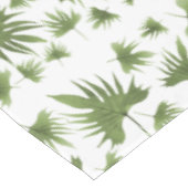 Kanarische Blätter Tischdecke (Schrägansicht)