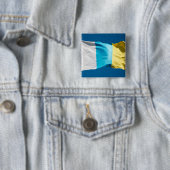 Kanarische Flagge Button (Beispiel)