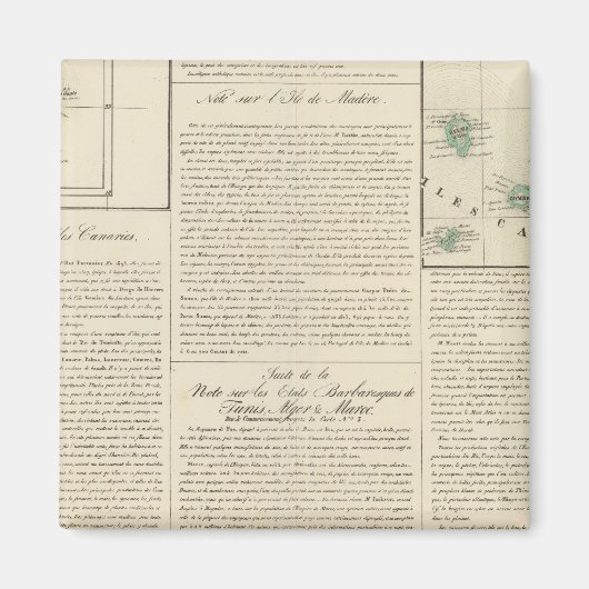 Kanarische Inseln 5 Magnet (Vorne)