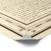 Kanarische Inseln 5 Poster (Ecke)