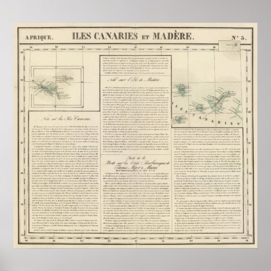 Kanarische Inseln 5 Poster (Vorne)