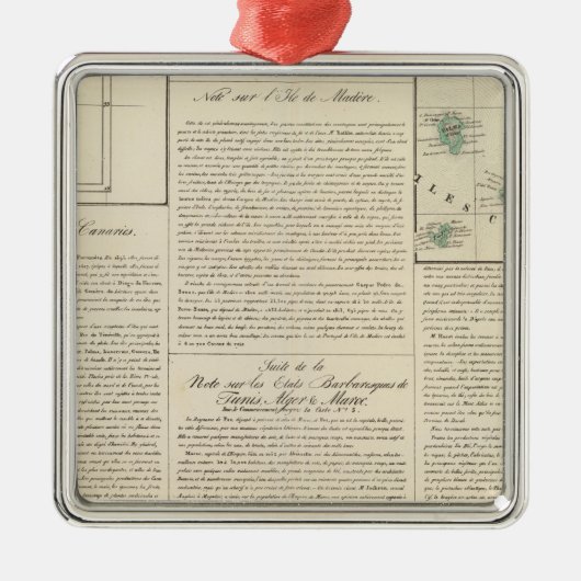 Kanarische Inseln 5 Silbernes Ornament (Vorne)