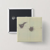 Kanarische Inseln Button (Vorne & Hinten)