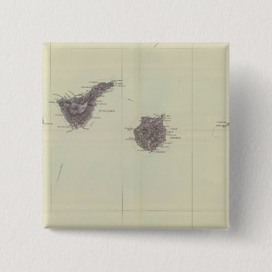 Kanarische Inseln Button (Vorderseite)