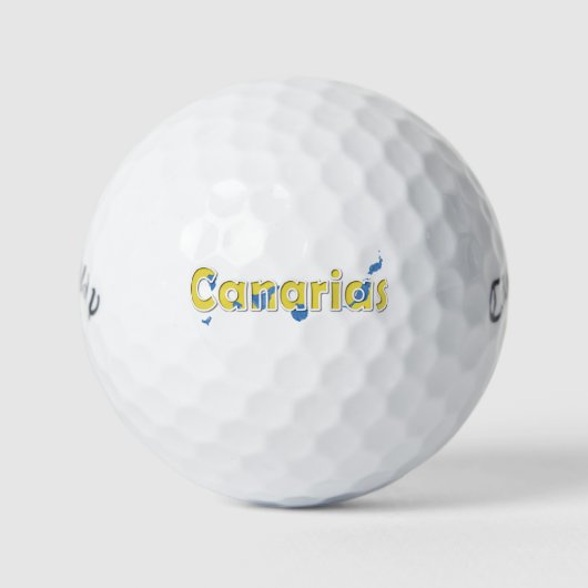 Kanarische Inseln Golfball (Vorderseite)