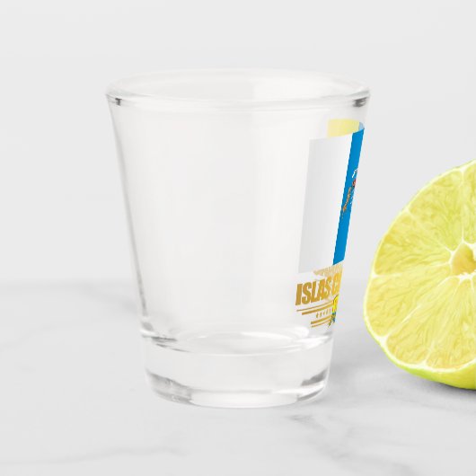 Kanarische Inseln (Kanarische Inseln) Schnapsglas (Links)