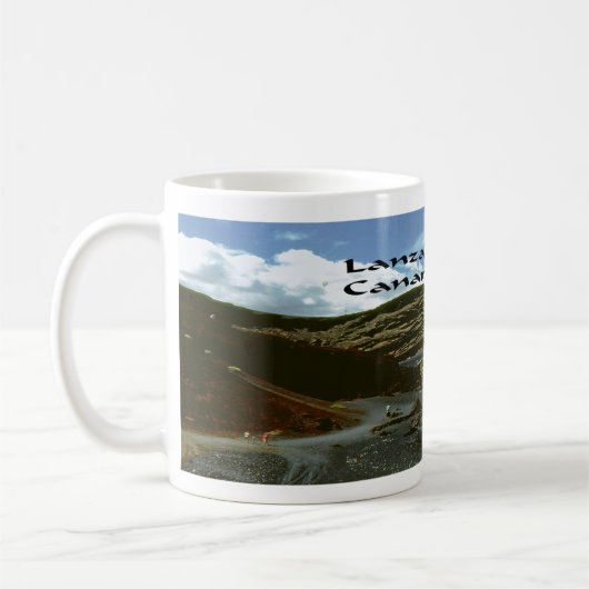 Kanarische Inseln Lanzarote Kaffeetasse (Links)