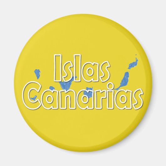 Kanarische Inseln Magnet (Vorne)
