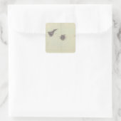Kanarische Inseln Quadratischer Aufkleber (Tasche)