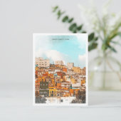 Kanarische Inseln Spanien Schönes Öl Paint Landsch Postkarte (Stehend Vorderseite)