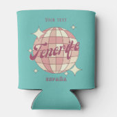 Kanarische Inseln Teneriffa Spanien Party Strand Dosenkühler (Rückseite)