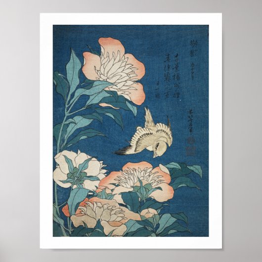 Kanarische Inseln und Peony Poster (Vorne)