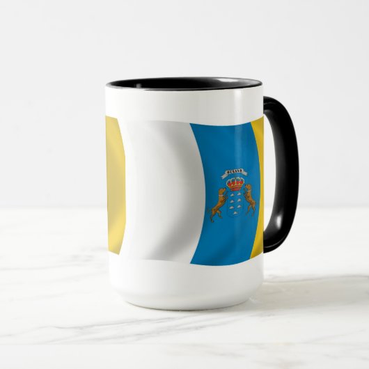 Kanarische Tasse (VorderseiteRechts)
