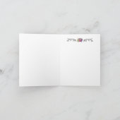 Kanarische Vögel mit Kronen Karte (Innenseite)