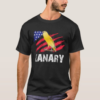 Kanarische Vogelliebhaber Kanarische Liebhaber Ret T-Shirt