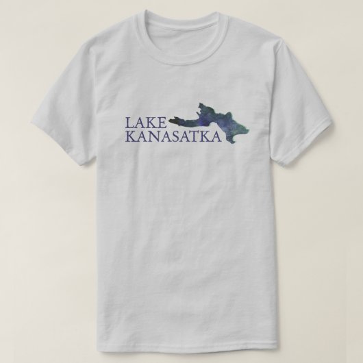 Kanasatka, Region NH Seen, New Hampshire T-Shirt (Design vorne)