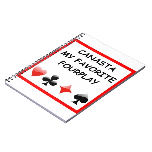 KANASTA NOTIZBLOCK (Linke Seite)