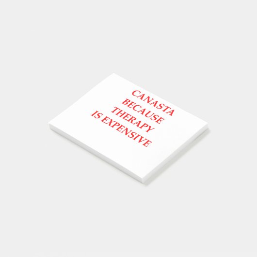 KANASTA POST-IT KLEBEZETTEL (angewinkelt)